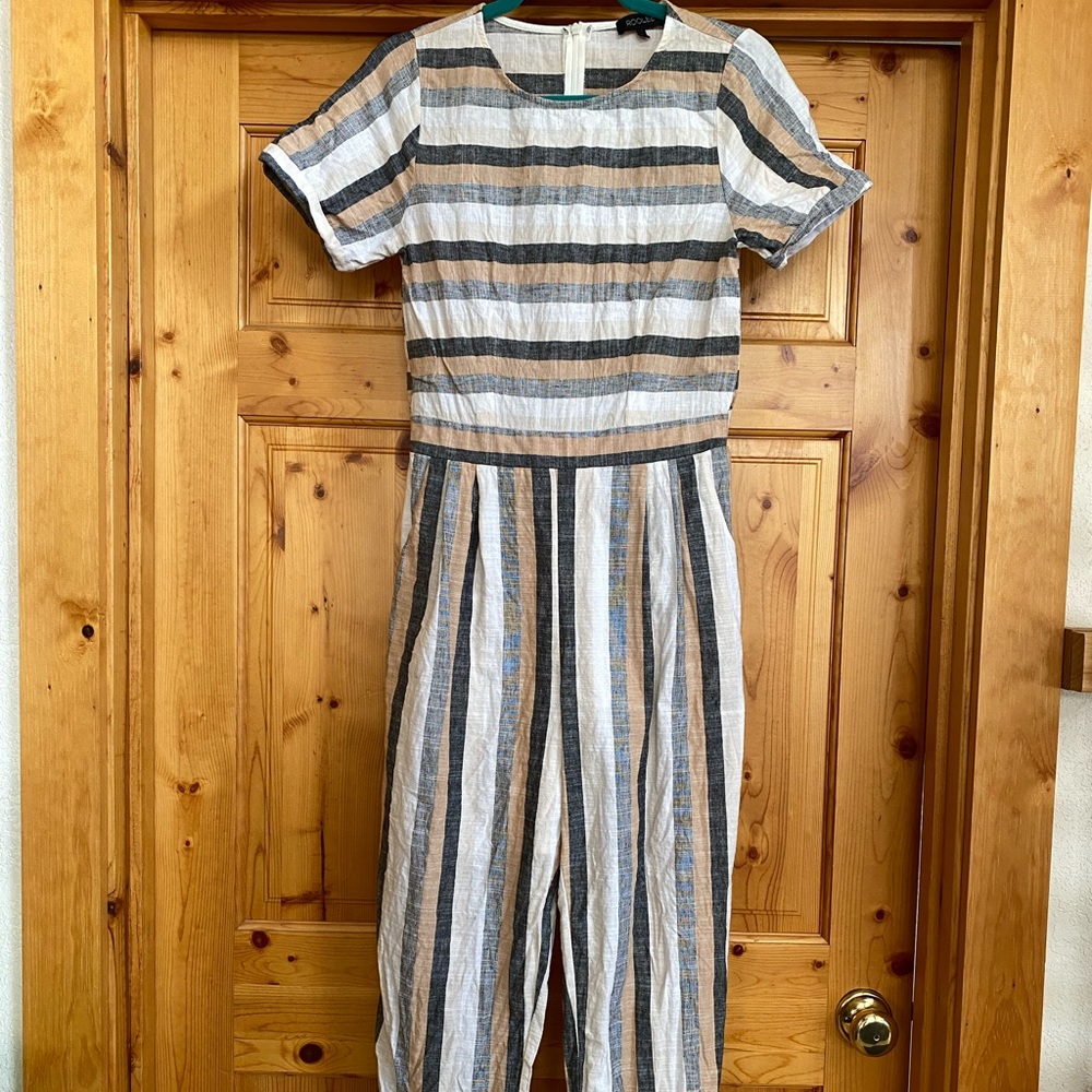 Roolee Striped Jumpsuit